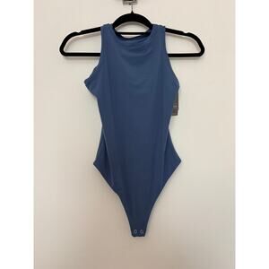 Target Dark Blue Sleeveless Tank Bodysuit Size M NWT